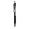 Uni-Ball Signo 207 Needle Point Retractable Gel Pen, 0.7mm, Black, PK12 1736097